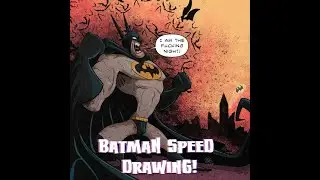 Batman Speed Drawing
