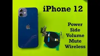 IPhone 12 volume side button flex replacement | nothing left out
