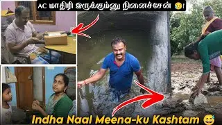 Ippadi வேலை வாங்க கூடாதா? 😅 | Thotti Cleaning Vlog | Fan AC Disappointment #rithuvlogs 