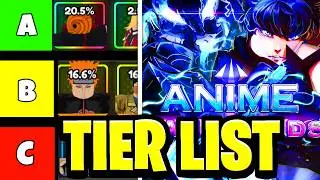 ANIME VANGUARDS *BEST TO WORST* UNITS TIER LIST! ROBLOX ANIME VANGUARDS