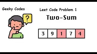 Two Sum LeetCode Probelm Usig Naive and Hashmap