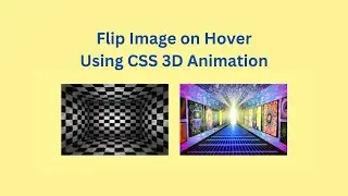 flip image in css. source code is free. hover effect in css.