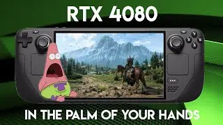 RTX 4080 Steam Deck! [Geforce Now]