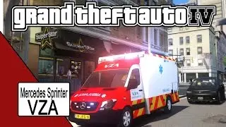 GTA 4 Mercedes Sprinter VZA ambulance