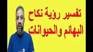 تفسير حلم نكاح البهائم والحيوانات في المنام | اسماعيل الجعبيري