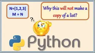 42 - Making a True copy of the List and Deleting List/List elements in Python