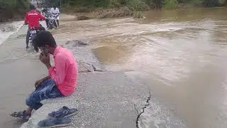 road damage for heavy  rainfall  😂 | zabiulladilse vlogs