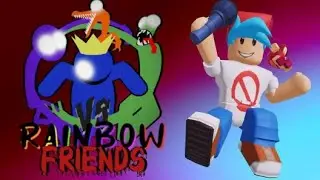 Fnf rainbow friends to your end v slice link in comments 🔗🔗