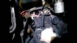 Демонтаж ГБЦ Мерседес 208 д
