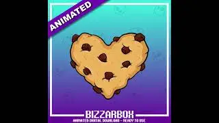 Twitch Animated Emote: Cookie Heart