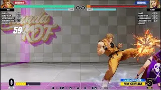 KOF XV Ryo combo 100% Patch 1.34