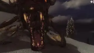 Skyrim. Битва с двумя драконами и Братьями Бури
