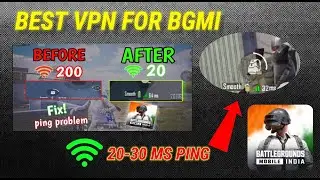 How to play BGMI outside India? FREE || 🤩Best VPN in 2024 | 20 Ms ping 🟢