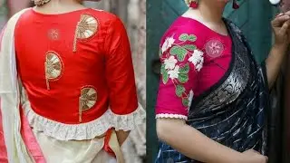 latest embroidered blouse designs 2020 / stylish blouse designs