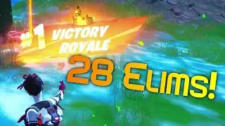 😎28 ELIMS (Almost 1/3 of the Lobby!)🔥 #fortnite #shorts