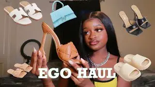 HUGE EGO OFFICIAL SPRING SHOES HAUL | Tiana Love
