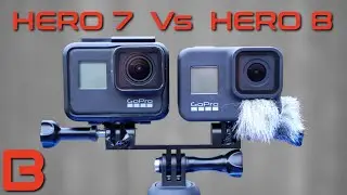 Hero 8 Vs Hero 7 // MTB Stabilisation and Audio Test // Chest and Chin Mount