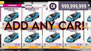 HOW TO ADD ANY CAR FORZA HORIZON 5 CHEAT HACK GLITCH! STILL WORKING - UNLIMITED MONEY!