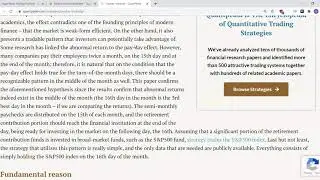 ATC Workshop 8: Exploiting the Pay Day Anomaly (1.5x speed rec.)