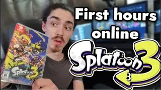 First hours online Splatoon 3! (Live Reaction)