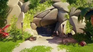 Entrance to Smuggler's Cavern. Smuggler's Bay