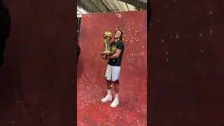 Aaron Gordon celebrate NBA champions title
