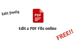 How to edit PDF files online for Free | Tech with Pratyush
