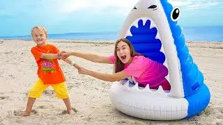 Chris and Mom show the safety rules for kids