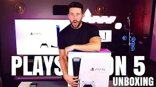 WIFE SURPRISES HUSBAND WITH PS5!!! Ultimate PS5 Unboxing Video in First Person View