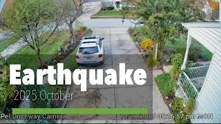 2025 October 27 - the sound of an earthquake in Columbia Maryland