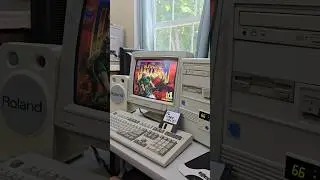 90s PC #gaming - ULTIMATE DOOM (1994) startup #asmr
