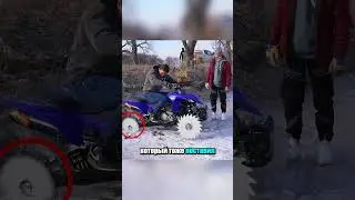 A biker installed saw blades on his bike. (@CboysTV)