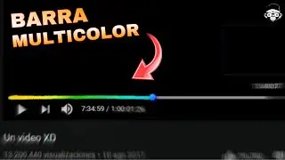 Cómo poner la barra de reproducción multicolor en YouTube |MonoRGM