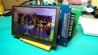 Microchip's (EBI) External Bus Interface &  (DMA) Direct Memory Access + SSD1963