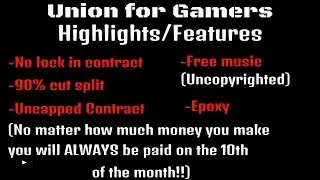 I got Partnered w/ Curse Union for Gamers!!!