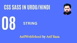 08 CSS Sass String function in Urdu/Hindi