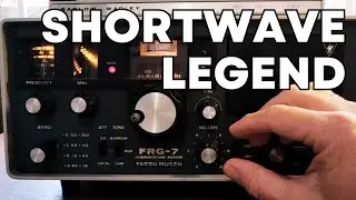 🎙️ Full Demo of My New $46 Yaesu FRG-7 | Old-School Shortwave Radio That Still Beats Modern Gear!