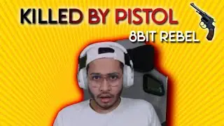8Bit Rebel(E-sports Player) calls me a Hacker after i killed him with a Pistol (R1895)😁 | BGMI
