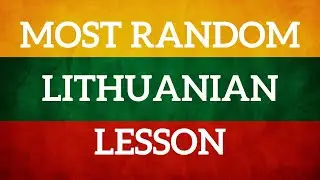 The Most Random Lithuanian Lesson + Contribee Announcement