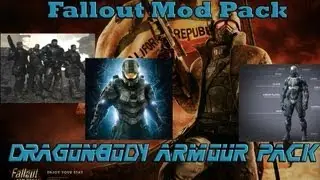 Fallout New Vegas Mods: ALL of Dragonbody Armor Packs!!!