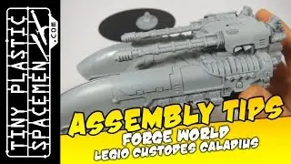Assembly Tips - Forge World Custodes Caladius Grav Tank