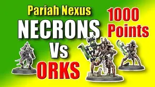 10th Edition 40k Battle Report Necrons Vs Ork Green Tide