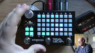 Empress ZOIA patch walkthrough:  "Ersatz Grainz -- granular (delay) without granular (modules)"