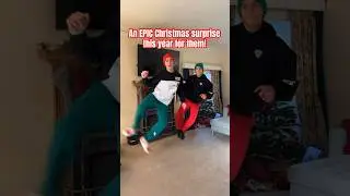They have no clue what’s coming! Christmas surprise video soon! 