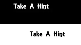 Take A Hint (MSP)