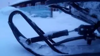 Лыжа Бурана с амортизатором