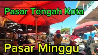 Pulang Kerja wajib singgah ke pasar Minggu untuk masak besok.
