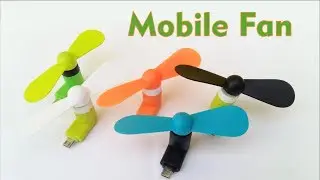 How to Make Fan For Android Smartphone at Home || Micro USB Fan || Smartphone Life Hacks