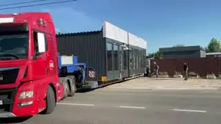 Изготовление и доставка торгового павильона 12х4.1 м. с двух модулей г. Яготин.