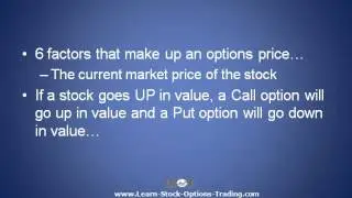 Stock Option Valuation - Learn What Gives Stock Options Their Profit Potential